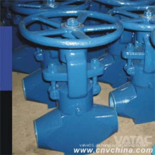 API & DIN & Bs Ductile Iron Ggg40 Nicht steigender Stiel Sockel Abdichtung / Elastisches Sealted Globe Valve